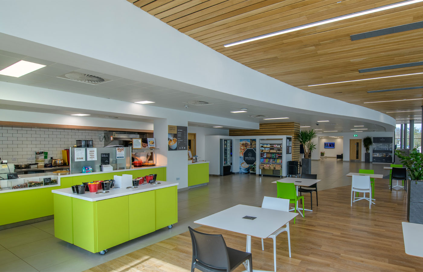 The Charter Building Kitchen Area