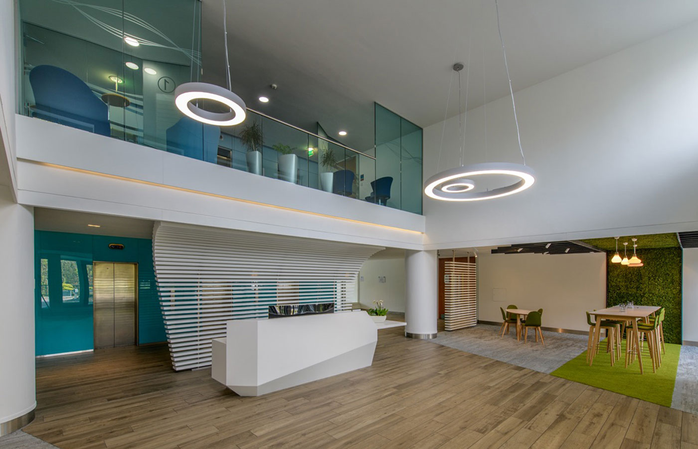 The Charter Reception Area